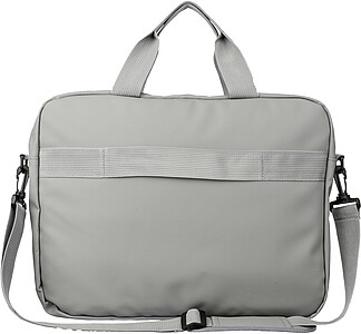 PU 15 inch laptop bag Floyd, grey