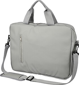 PU 15 inch laptop bag Floyd, grey