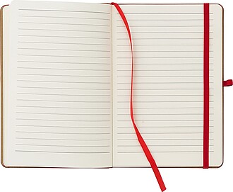 PU and bamboo notebook Dorita