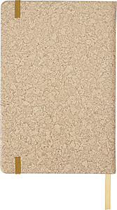 PU covered note book with cork print (A5)