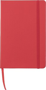 PU notebook (A5) Bradley, red