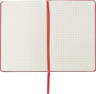 PU notebook (A5) Bradley, red