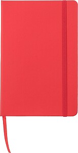 PU notebook (A5) Bradley, red
