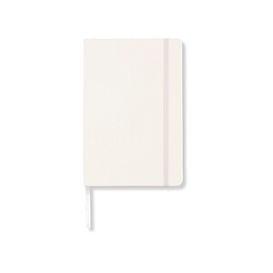 PU notebook (A5) Bradley, white