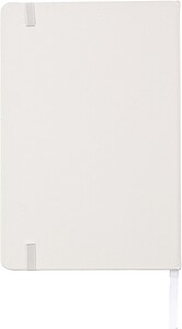 PU notebook (A5) Bradley, white