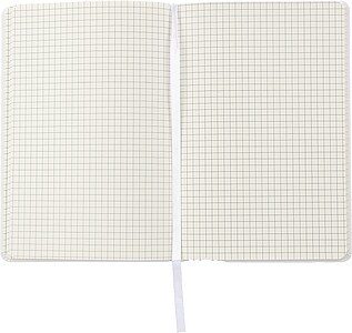 PU notebook (A5) Bradley, white