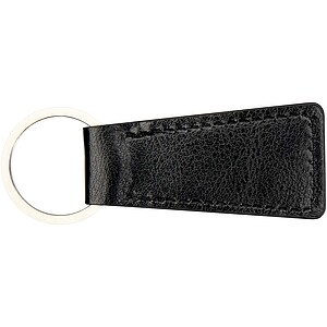 Puky recycled plastic keychain, solid black