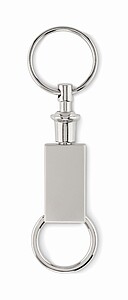 Pull apart split key ring