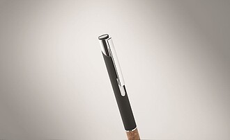 Push button aluminium pen