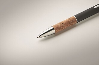 Push button aluminium pen