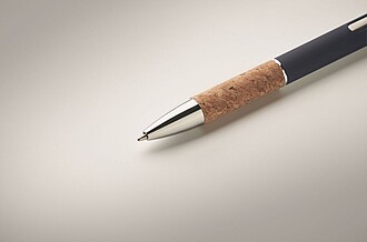 Push button aluminium pen