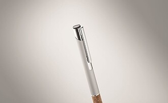 Push button aluminium pen