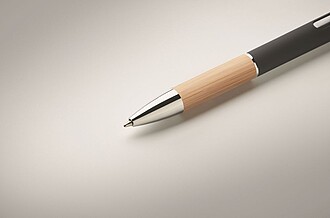 Push button aluminium pen