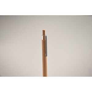 Push button bamboo pen, wood
