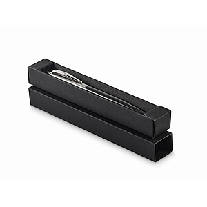 Push button pen in box, black