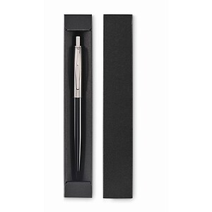 Push button pen in box, black