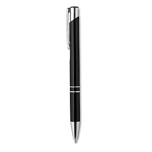 Push button pen with black in