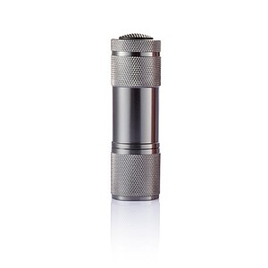 Quattro aluminium torch, grey