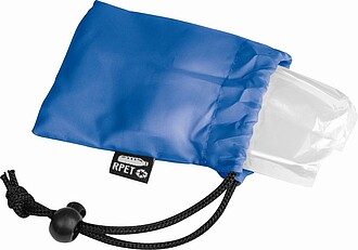 Rain ponch made from RPET