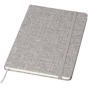 Ramona A5 cotton notebook, grey