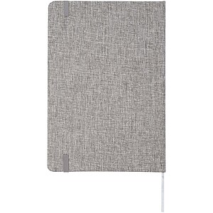 Ramona A5 cotton notebook, grey