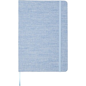 Ramona A5 cotton notebook, light blue