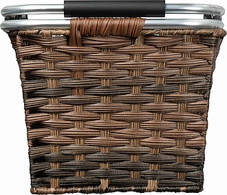 Rattan shopping basket