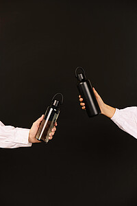 RCS recycled bottle 600 ml, black