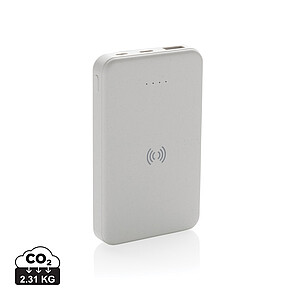 RCS recycled plastic 5.000 mAh 5W wireless powerbank