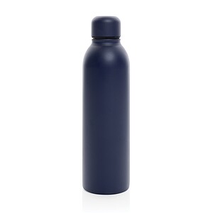 RCS Recycled stainless steel vacuum bottle 500ML, navy