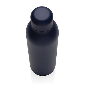 RCS Recycled stainless steel vacuum bottle 500ML, navy