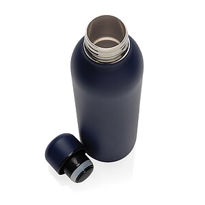 RCS Recycled stainless steel vacuum bottle 500ML, navy