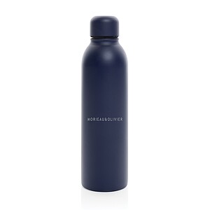 RCS Recycled stainless steel vacuum bottle 500ML, navy