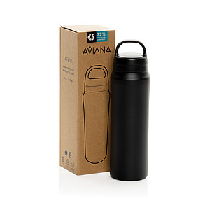 RCS Recycled Water Bottle 470 ml, black