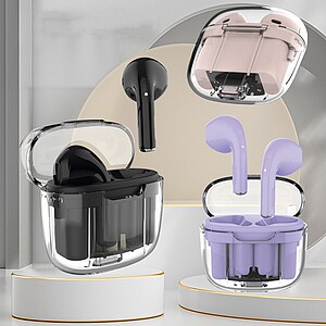 Rechargeable BT 5.3 headphones