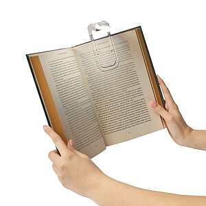 Rechargeable LED reading lamp, white