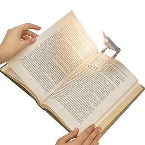 Rechargeable LED reading lamp, white