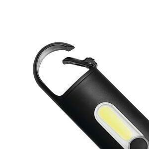 Rechargeable torch, black