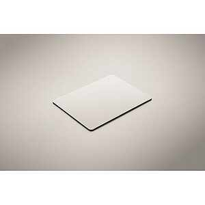 Rectangular magnet in PVC, white