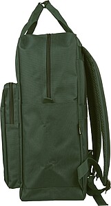 Recycled (900D) polyester backpack Amalia, green
