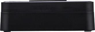 Recycled ABS 3-in-1 wireless charger Elias, black