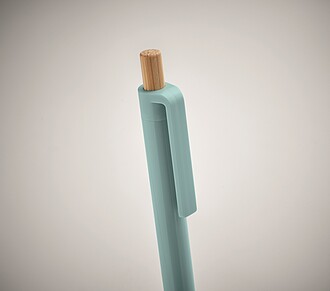 Recycled ABS ball pen, baby blue