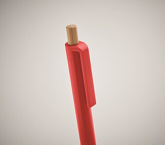 Recycled ABS ball pen, red