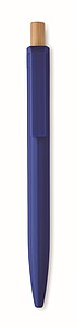 Recycled ABS ball pen, royal blue