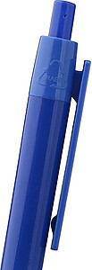 Recycled ABS ballpen Gerald, blue