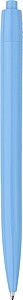 Recycled ABS ballpen Gerald, light blue