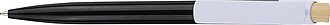 Recycled ABS ballpen Zian, black