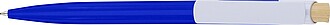 Recycled ABS ballpen Zian, cobalt blue