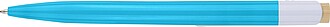 Recycled ABS ballpen Zian, light blue