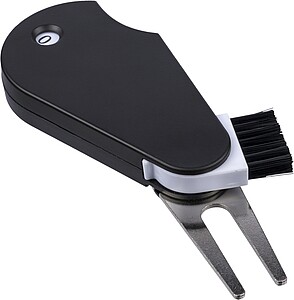 Recycled ABS multifunctional golf tool Suki, black